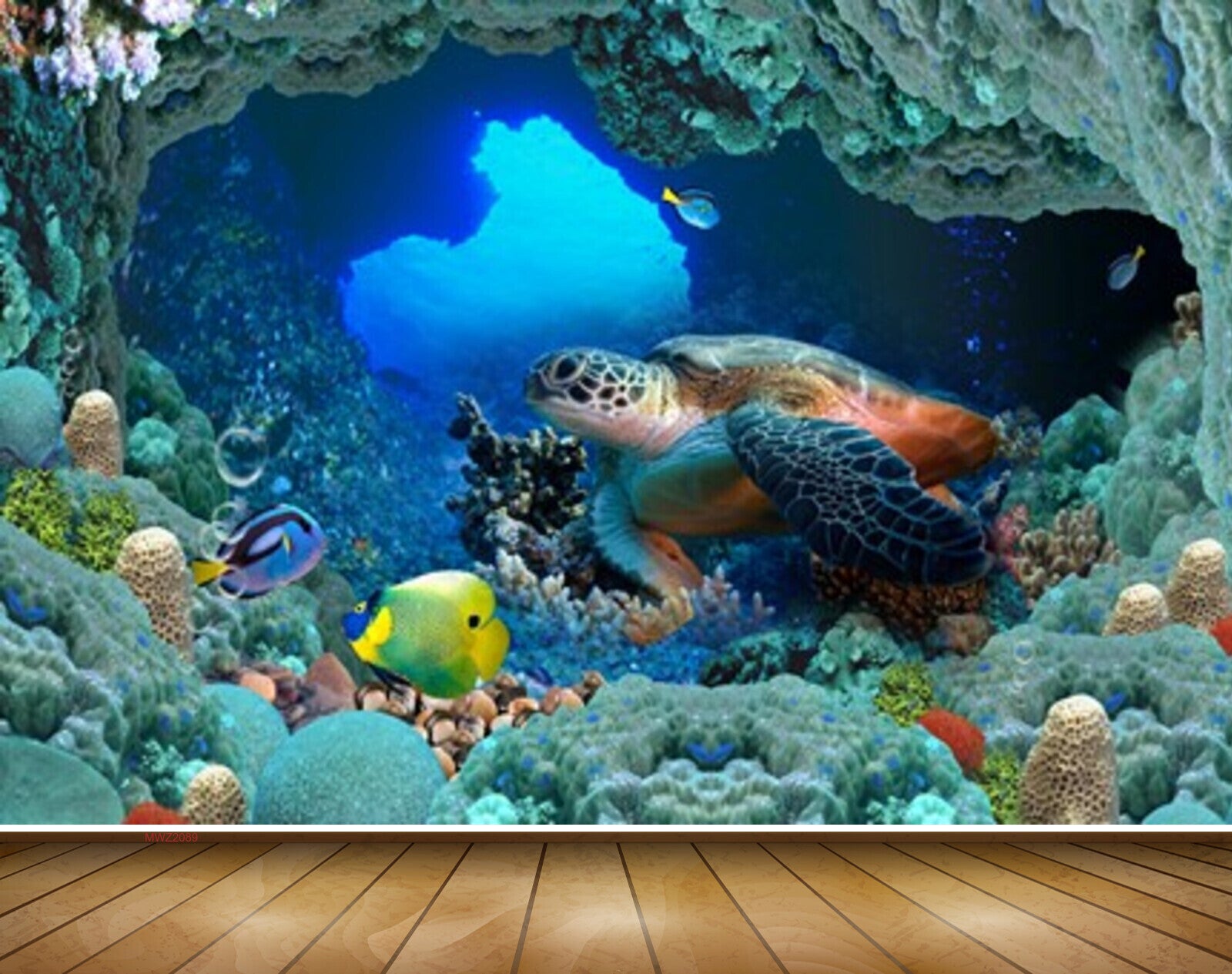 Avikalp MWZ2089 Tortoise Fishes Stones Sea Underwater HD Wallpaper Avikalp MWZ2089 Tortoise Fishes Stones Sea Underwater HD Wallpaper