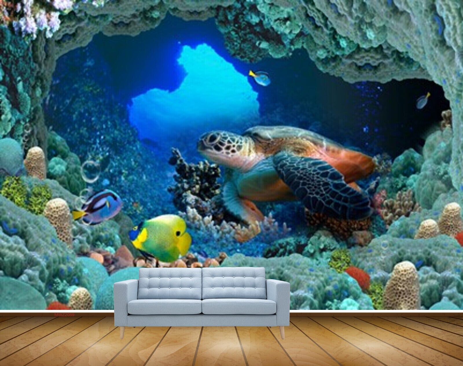 Avikalp MWZ2089 Tortoise Fishes Stones Sea Underwater HD Wallpaper Avikalp MWZ2089 Tortoise Fishes Stones Sea Underwater HD Wallpaper