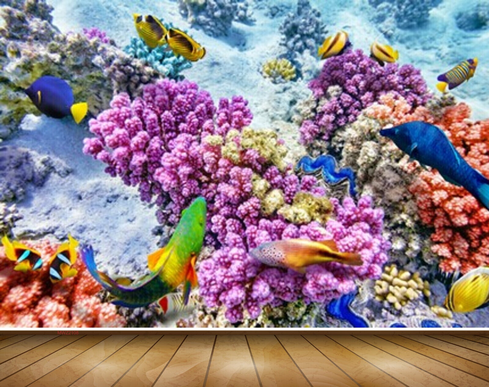 Avikalp MWZ2108 Sea Fishes Anemones Underwater Ocean HD Wallpaper Avikalp MWZ2108 Sea Fishes Anemones Underwater Ocean HD Wallpaper