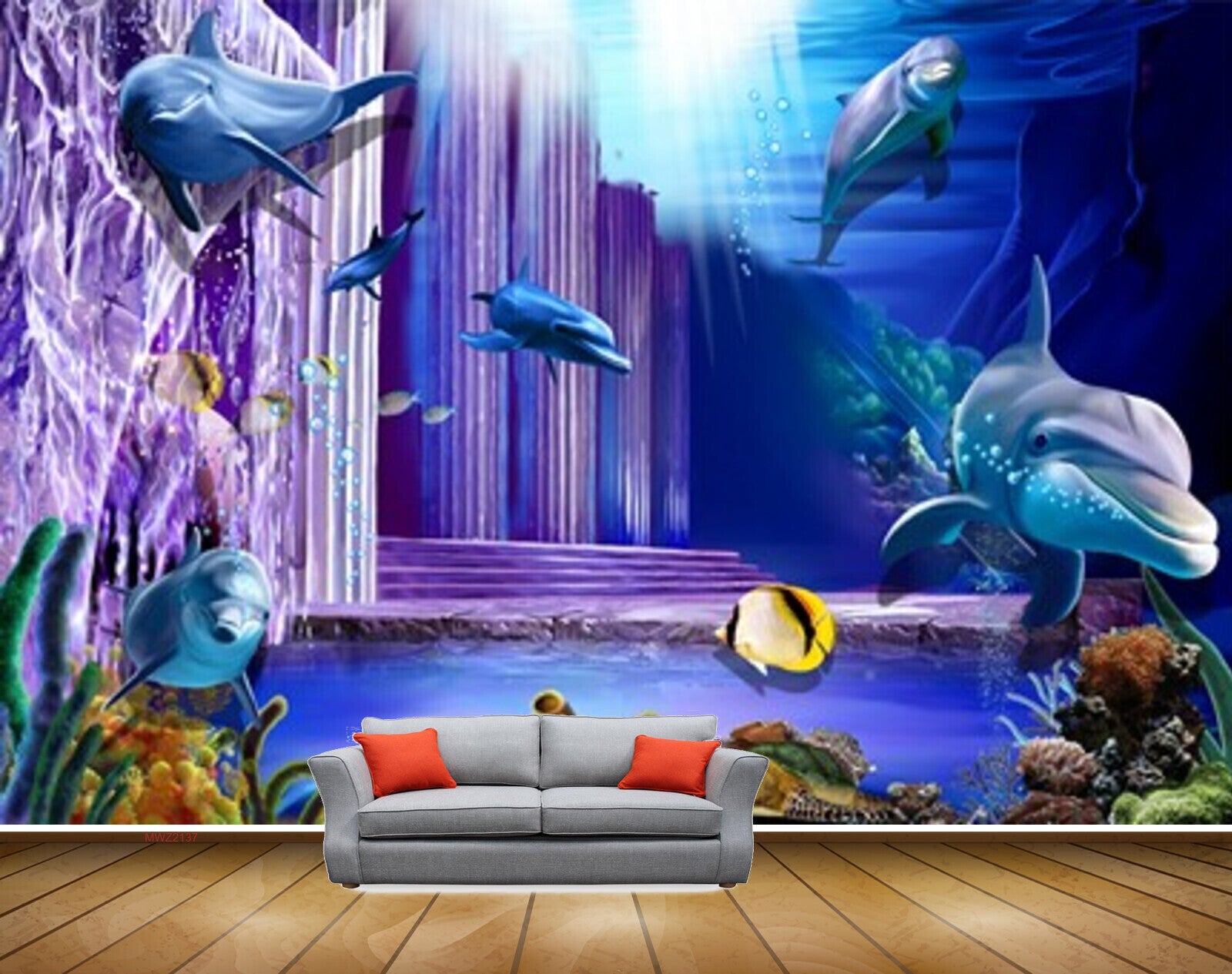 Avikalp MWZ2137 Sea Fishes Whales Plants Underwater Dolphins Water Ocean HD Wallpaper Avikalp MWZ2137 Sea Fishes Whales Plants Underwater Dolphins Water Ocean HD Wallpaper