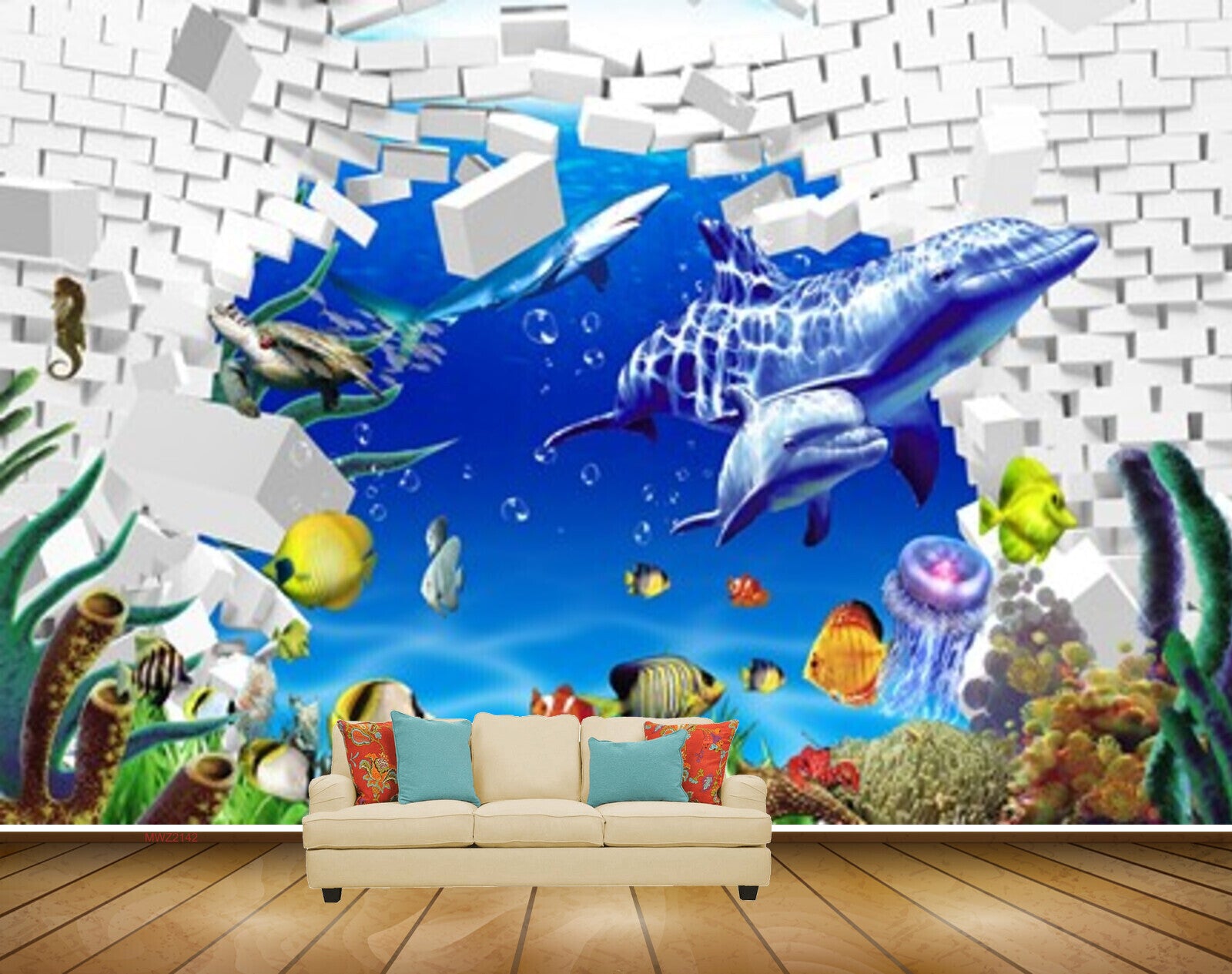 Avikalp MWZ2142 Sea Walls Fishes Whales Starfishes Anemones Shark Jellyfish Turtle Dolphines Underwater Ocean HD Wallpaper Avikalp MWZ2142 Sea Walls Fishes Whales Starfishes Anemones Shark Jellyfish Turtle Dolphines Underwater Ocean HD Wallpaper