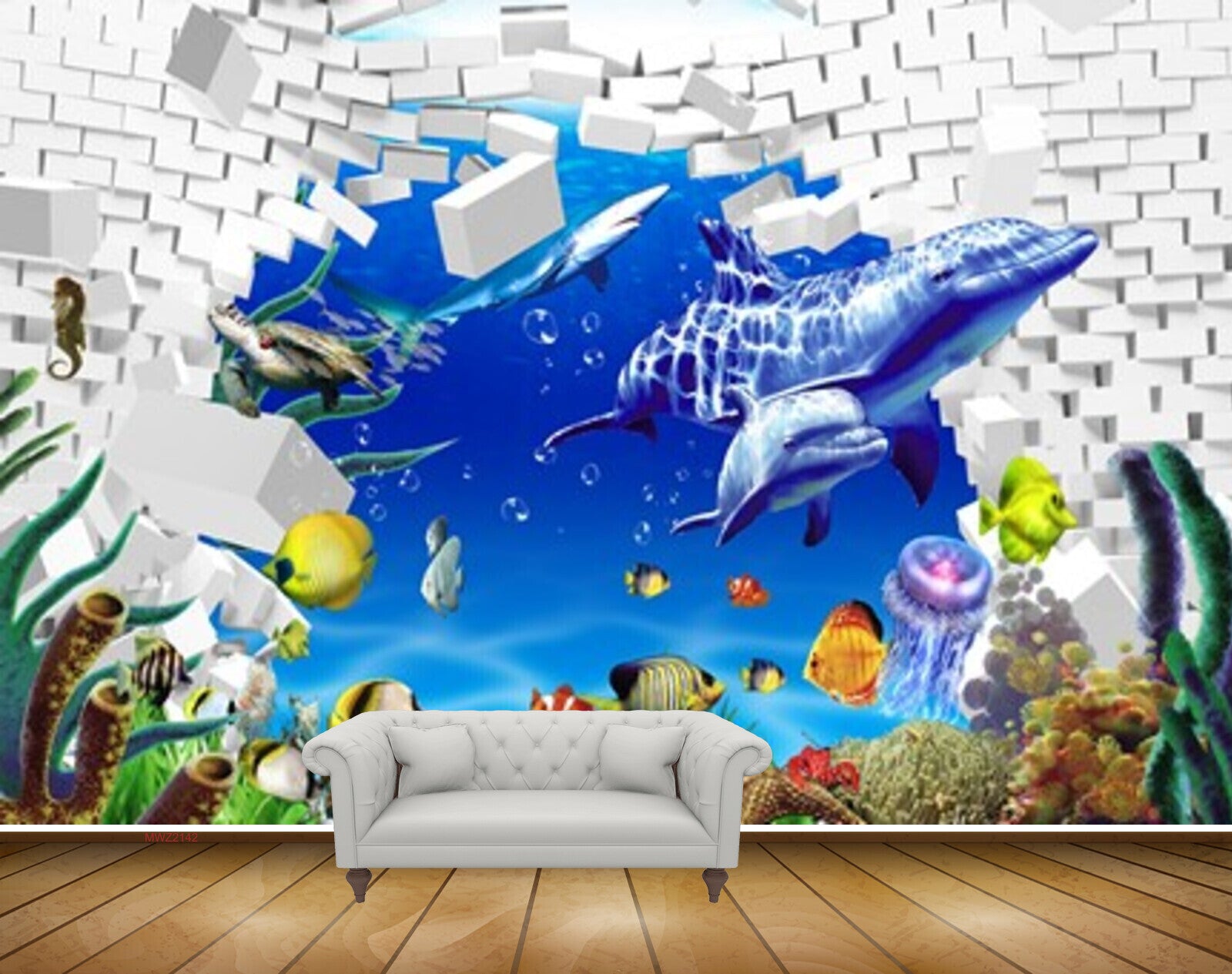 Avikalp MWZ2142 Sea Walls Fishes Whales Starfishes Anemones Shark Jellyfish Turtle Dolphines Underwater Ocean HD Wallpaper Avikalp MWZ2142 Sea Walls Fishes Whales Starfishes Anemones Shark Jellyfish Turtle Dolphines Underwater Ocean HD Wallpaper