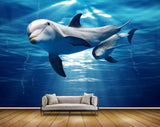 Avikalp MWZ2151 Sea Dolphins Swim Undertwater Water HD Wallpaper Avikalp MWZ2151 Sea Dolphins Swim Undertwater Water HD Wallpaper