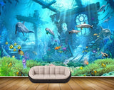 Avikalp MWZ2232 Sea Dolphins Fishes Starfishes Plants Grass Underwater Water Ocean HD Wallpaper Avikalp MWZ2232 Sea Dolphins Fishes Starfishes Plants Grass Underwater Water Ocean HD Wallpaper