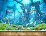 Avikalp MWZ2232 Sea Dolphins Fishes Starfishes Plants Grass Underwater Water Ocean HD Wallpaper Avikalp MWZ2232 Sea Dolphins Fishes Starfishes Plants Grass Underwater Water Ocean HD Wallpaper