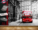 Avikalp MWZ2271 Red Buses Buildings Road City Travel HD Wallpaper Avikalp MWZ2271 Red Buses Buildings Road City Travel HD Wallpaper