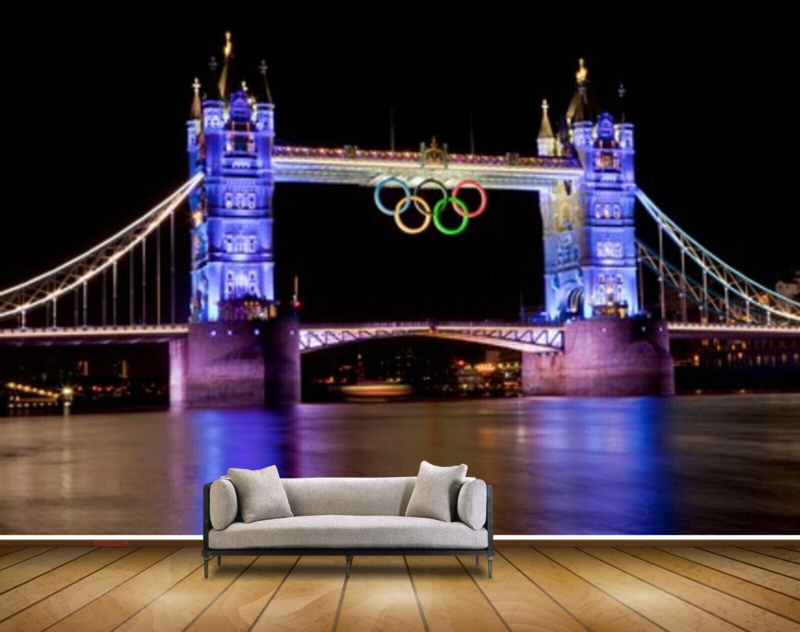 Avikalp MWZ2275 Olympics Bridge Pond London City HD Wallpaper Avikalp MWZ2275 Olympics Bridge Pond London City HD Wallpaper