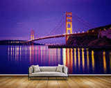 Avikalp MWZ2279 Suspension Bridge Lightings Pond San Francisco HD Wallpaper Avikalp MWZ2279 Suspension Bridge Lightings Pond San Francisco HD Wallpaper
