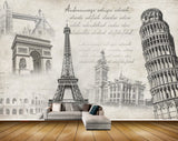 Avikalp MWZ2280 Gate Eiffel Tower Monuments Leaning Travel City HD Wallpaper
