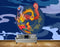 Avikalp MWZ2303 Red Orange Seahorses HD Wallpaper