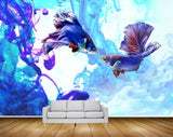 Avikalp MWZ2315 Purple Blue Fishes HD Wallpaper Avikalp MWZ2315 Purple Blue Fishes HD Wallpaper