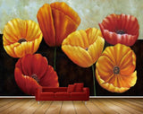Avikalp MWZ2353 Red Yellow Orange Flowers HD Wallpaper Avikalp MWZ2353 Red Yellow Orange Flowers HD Wallpaper