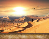 Avikalp MWZ2393 Sun Sandy Man Mountains Birds HD Wallpaper Avikalp MWZ2393 Sun Sandy Man Mountains Birds HD Wallpaper