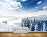 Avikalp MWZ2399 Clouds Snow Trees Mountains HD Wallpaper Avikalp MWZ2399 Clouds Snow Trees Mountains HD Wallpaper