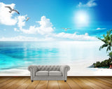 Avikalp MWZ2429 Sun Sea Birds Clouds Trees Water Ocean HD Wallpaper Avikalp MWZ2429 Sun Sea Birds Clouds Trees Water Ocean HD Wallpaper