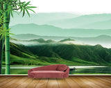 Avikalp MWZ2431 Bamboo Trees Mountains River Boat HD Wallpaper Avikalp MWZ2431 Bamboo Trees Mountains River Boat HD Wallpaper