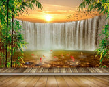 Avikalp MWZ2449 Sunset Birds Waterfalls Trees Fishes Leaves Pond River Lake Water HD Wallpaper Avikalp MWZ2449 Sunset Birds Waterfalls Trees Fishes Leaves Pond River Lake Water HD Wallpaper