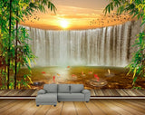 Avikalp MWZ2449 Sunset Birds Waterfalls Trees Fishes Leaves Pond River Lake Water HD Wallpaper Avikalp MWZ2449 Sunset Birds Waterfalls Trees Fishes Leaves Pond River Lake Water HD Wallpaper