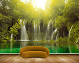 Avikalp MWZ2482 Trees Waterfalls Pond River Lake Water Sun Light HD Wallpaper Avikalp MWZ2482 Trees Waterfalls Pond River Lake Water Sun Light HD Wallpaper