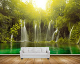 Avikalp MWZ2482 Trees Waterfalls Pond River Lake Water Sun Light HD Wallpaper Avikalp MWZ2482 Trees Waterfalls Pond River Lake Water Sun Light HD Wallpaper