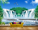 Avikalp MWZ2511 Waterfalls Trees Sun Cranes Birds Pond River Lake Water Leaves HD Wallpaper Avikalp MWZ2511 Waterfalls Trees Sun Cranes Birds Pond River Lake Water Leaves HD Wallpaper