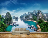 Avikalp MWZ2532 Mountains Trees Boats River Lake Water HD Wallpaper Avikalp MWZ2532 Mountains Trees Boats River Lake Water HD Wallpaper