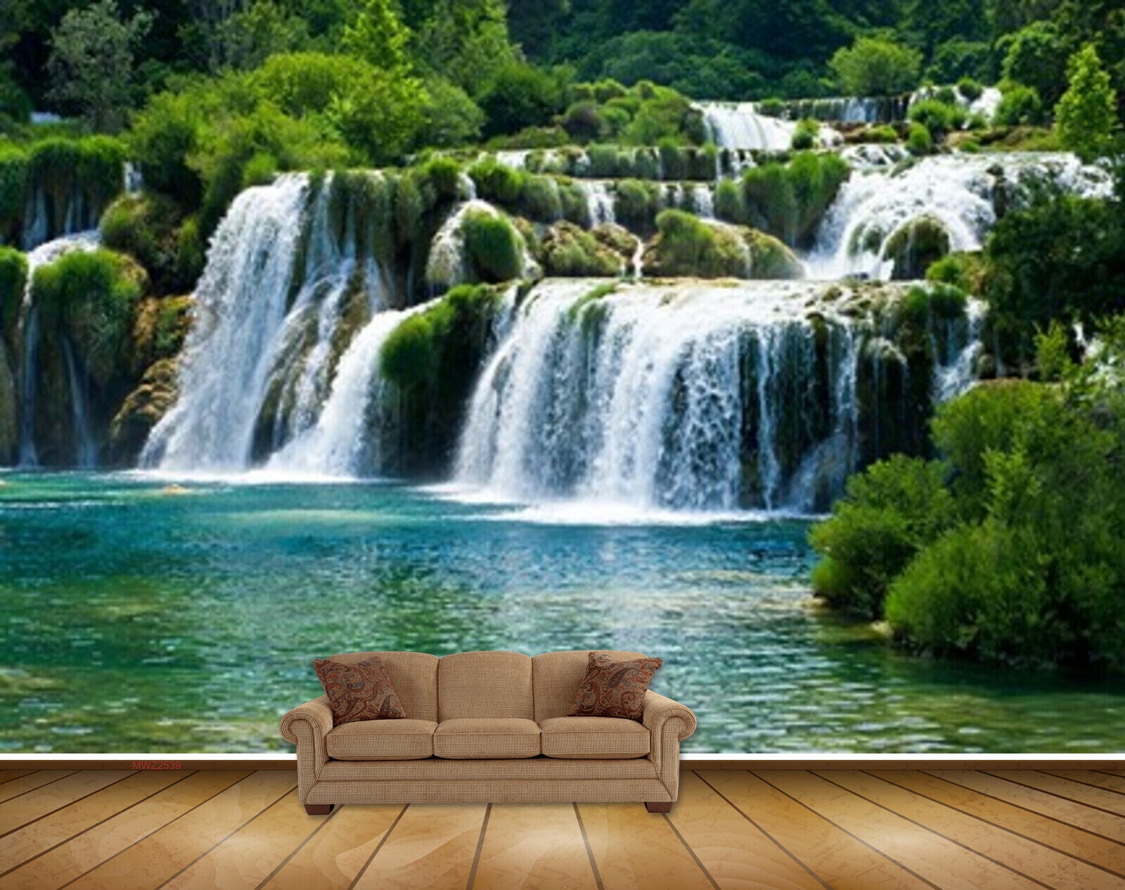 Avikalp MWZ2539 Mountains Waterfalls Trees River Pond Water HD Wallpaper Avikalp MWZ2539 Mountains Waterfalls Trees River Pond Water HD Wallpaper