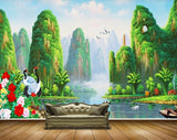 Avikalp MWZ2568 Trees Mountains Cranes Flowers Birds Water River Clouds Boat Duck HD Wallpaper Avikalp MWZ2568 Trees Mountains Cranes Flowers Birds Water River Clouds Boat Duck HD Wallpaper