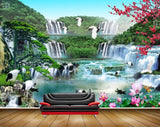 Avikalp MWZ2575 Waterfalls Birds Flowers Cranes Pond River Water Trees Plants Boat HD Wallpaper Avikalp MWZ2575 Waterfalls Birds Flowers Cranes Pond River Water Trees Plants Boat HD Wallpaper