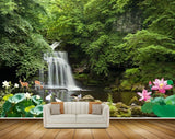 Avikalp MWZ2588 Mountains Waterfalls Trees Lotus Flowers Deers Plants Pond River HD Wallpaper Avikalp MWZ2588 Mountains Waterfalls Trees Lotus Flowers Deers Plants Pond River HD Wallpaper
