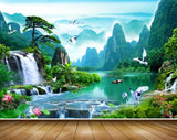 Avikalp MWZ2594 Mountains Waterfalls Pond River Water Birds Flowers Plants Boat Cranes Trees HD Wallpaper Avikalp MWZ2594 Mountains Waterfalls Pond River Water Birds Flowers Plants Boat Cranes Trees HD Wallpaper