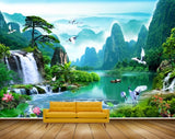 Avikalp MWZ2594 Mountains Waterfalls Pond River Water Birds Flowers Plants Boat Cranes Trees HD Wallpaper Avikalp MWZ2594 Mountains Waterfalls Pond River Water Birds Flowers Plants Boat Cranes Trees HD Wallpaper