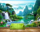 Avikalp MWZ2594 Mountains Waterfalls Pond River Water Birds Flowers Plants Boat Cranes Trees HD Wallpaper Avikalp MWZ2594 Mountains Waterfalls Pond River Water Birds Flowers Plants Boat Cranes Trees HD Wallpaper
