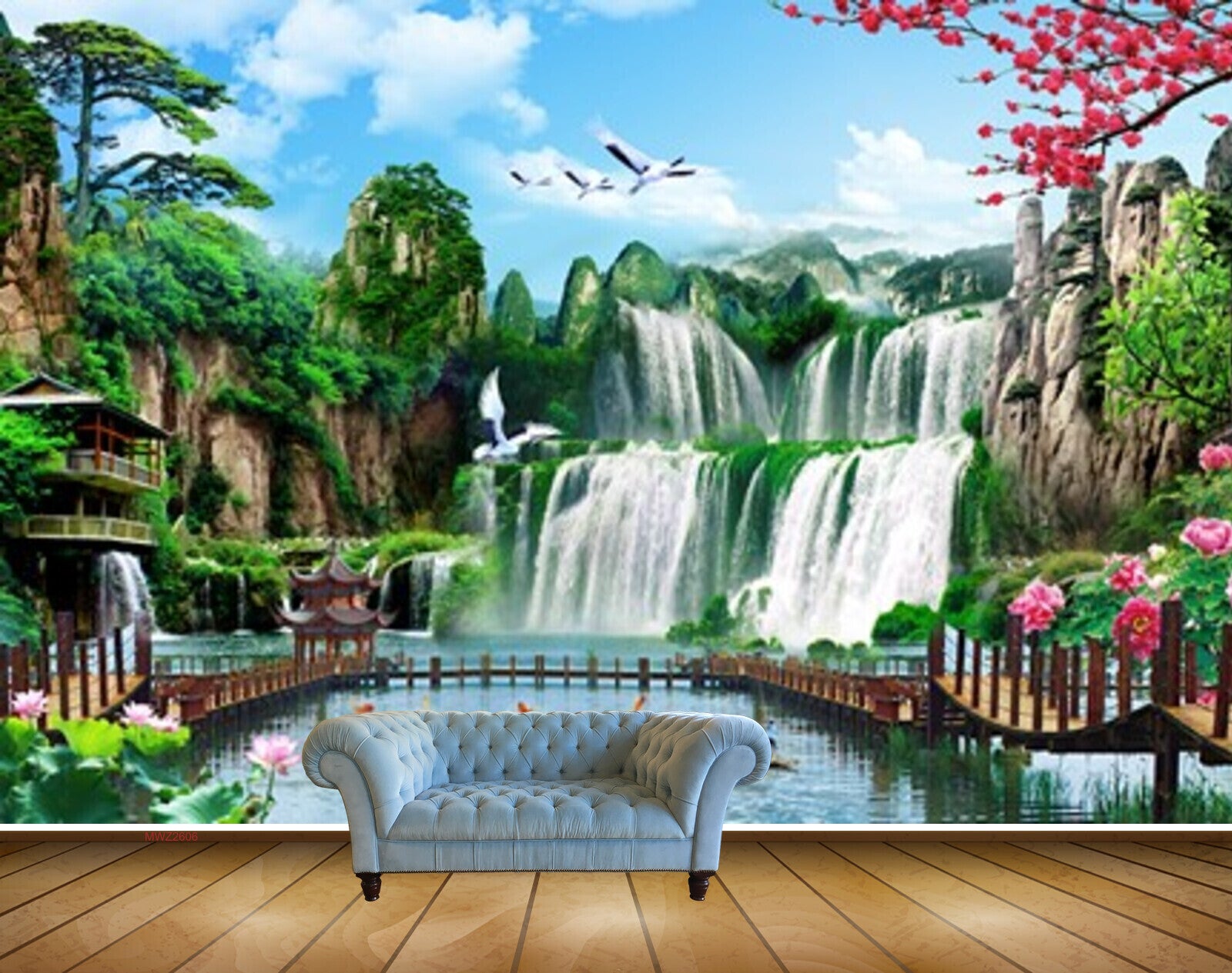 Avikalp MWZ2606 Birds Trees Flowers Waterfalls River Pond Water Mountains Clouds Bridge Boat Fishes HD Wallpaper Avikalp MWZ2606 Birds Trees Flowers Waterfalls River Pond Water Mountains Clouds Bridge Boat Fishes HD Wallpaper