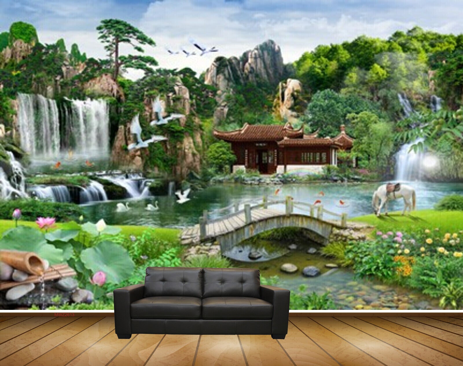 Avikalp MWZ2613 Mountains Waterfalls Trees Birds Animals Horse Plants Flowers Bridge House River Pond Water Stones Fishes Duck HD Wallpaper Avikalp MWZ2613 Mountains Waterfalls Trees Birds Animals Horse Plants Flowers Bridge House River Pond Water Stones Fishes Duck HD Wallpaper