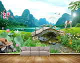 Avikalp MWZ2614 Trees Horse Flowers Rainbow Culvert Bridge Sun Plants Birds Mountains River Pond Water Lake HD Wallpaper Avikalp MWZ2614 Trees Horse Flowers Rainbow Culvert Bridge Sun Plants Birds Mountains River Pond Water Lake HD Wallpaper