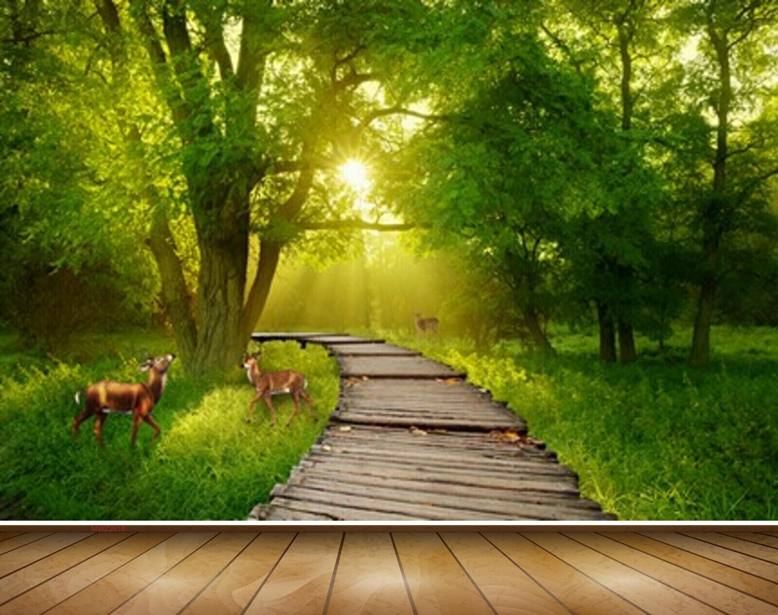 Avikalp MWZ2618 Trees Branches Deers Grass Wooden Forest Sunlight HD Wallpaper Avikalp MWZ2618 Trees Branches Deers Grass Wooden Forest Sunlight HD Wallpaper