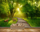 Avikalp MWZ2618 Trees Branches Deers Grass Wooden Forest Sunlight HD Wallpaper Avikalp MWZ2618 Trees Branches Deers Grass Wooden Forest Sunlight HD Wallpaper