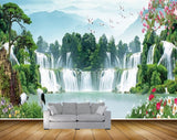 Avikalp MWZ2645 Waterfalls Trees Pink Flowers Cranes Mountains Birds Duck Plants River Lake Water HD Wallpaper Avikalp MWZ2645 Waterfalls Trees Pink Flowers Cranes Mountains Birds Duck Plants River Lake Water HD Wallpaper