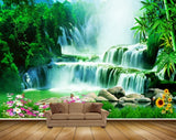 Avikalp MWZ2655 Waterfalls Pink Yellow Flowers Trees Plamts Grass River Lake Water HD Wallpaper Avikalp MWZ2655 Waterfalls Pink Yellow Flowers Trees Plamts Grass River Lake Water HD Wallpaper