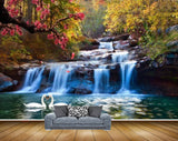 Avikalp MWZ2658 Waterfalls Trees Swans River Pond Water Forest HD Wallpaper Avikalp MWZ2658 Waterfalls Trees Swans River Pond Water Forest HD Wallpaper