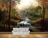 Avikalp MWZ2660 Sun Waterfalls Trees Branches Forest HD Wallpaper Avikalp MWZ2660 Sun Waterfalls Trees Branches Forest HD Wallpaper