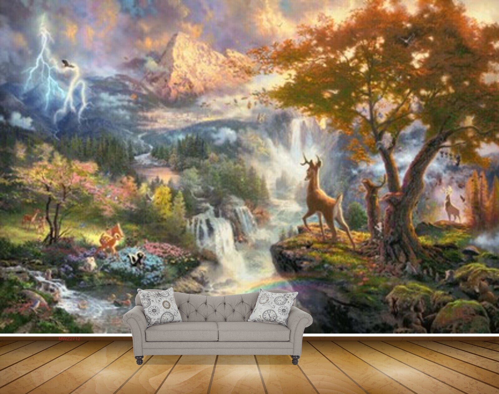 Avikalp MWZ2712 Mountains Waterfalls Clouds Trees Rainbow Stones Deers Birds Waterfalls Duck River Pond Water HD Wallpaper Avikalp MWZ2712 Mountains Waterfalls Clouds Trees Rainbow Stones Deers Birds Waterfalls Duck River Pond Water HD Wallpaper