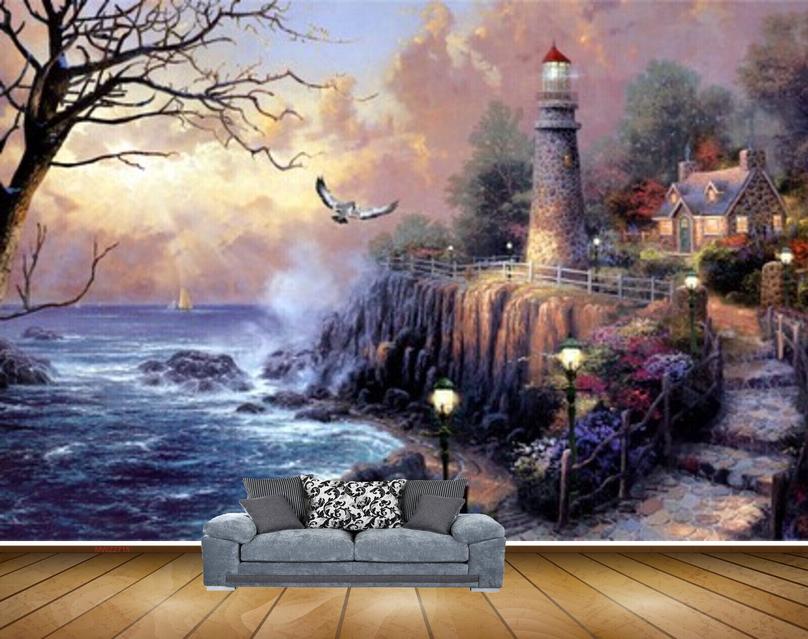Avikalp MWZ2715 Trees River Sea Water Birds Lamps House Flowers Sunlight Clouds Stones Painting HD Wallpaper Avikalp MWZ2715 Trees River Sea Water Birds Lamps House Flowers Sunlight Clouds Stones Painting HD Wallpaper
