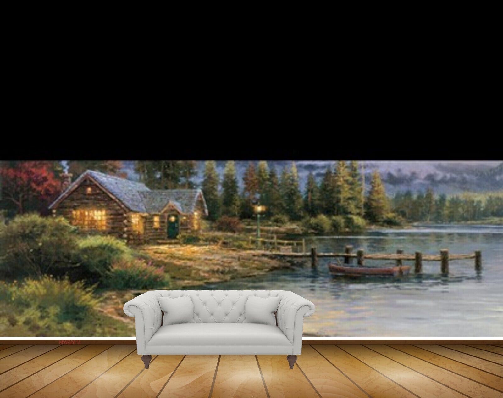 Avikalp MWZ2812 Clouds Trees House Lake Water Mountains Wooden Boat Grass Plants Painting HD Wallpaper Avikalp MWZ2812 Clouds Trees House Lake Water Mountains Wooden Boat Grass Plants Painting HD Wallpaper