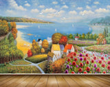 Avikalp MWZ2829 Clouds Mountains Birds Houses Flowers Grass Plants Sea River Lake Water Beach Boats Painting HD Wallpaper Avikalp MWZ2829 Clouds Mountains Birds Houses Flowers Grass Plants Sea River Lake Water Beach Boats Painting HD Wallpaper