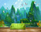 Avikalp MWZ2944 Clouds Mountains Birds Trees Sunflowers Deers Ducks Boats River Lake Water Butterfly Painting HD Wallpaper