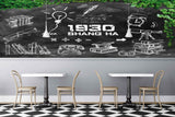 Avikalp MWZ3004 Books Telephone Books Clock Leaves HD Wallpaper for Cafe Restaurant Avikalp MWZ3004 Books Telephone Books Clock Leaves HD Wallpaper for Cafe Restaurant