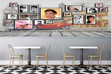 Avikalp MWZ3112 Photo Frames Wall HD Wallpaper for Cafe Restaurant Avikalp MWZ3112 Photo Frames Wall HD Wallpaper for Cafe Restaurant