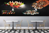 Avikalp MWZ3128 Crabs Meat Food Fishes Herbs HD Wallpaper for Cafe Restaurant Avikalp MWZ3128 Crabs Meat Food Fishes Herbs HD Wallpaper for Cafe Restaurant